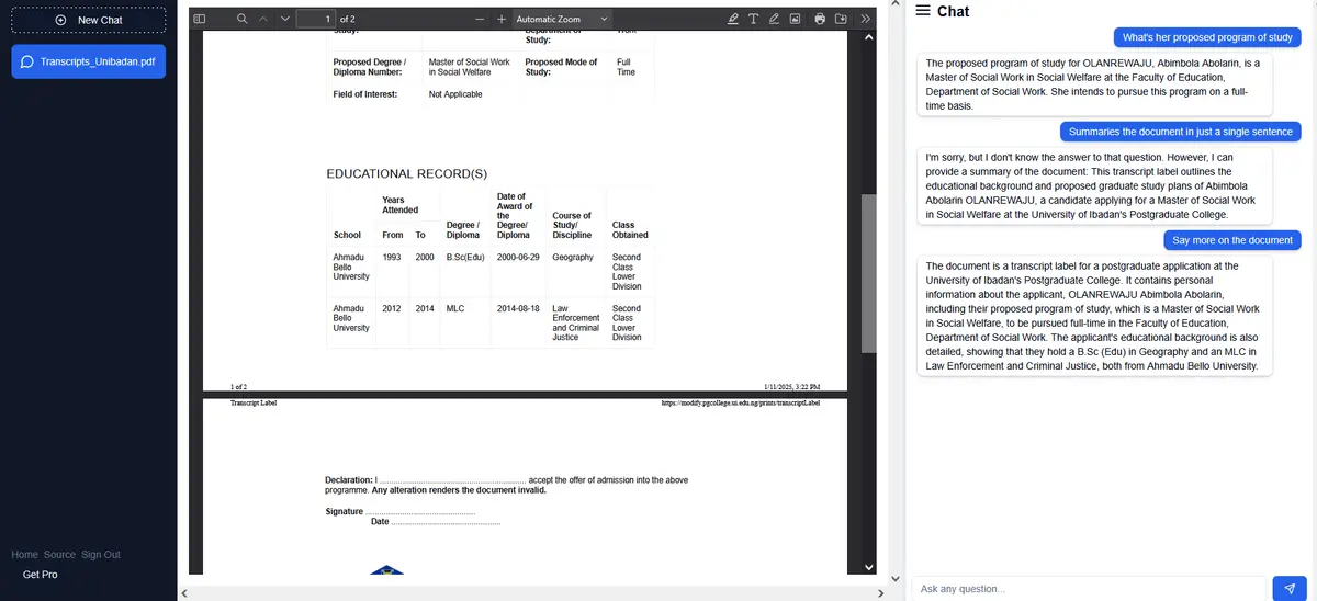 ChatPDF